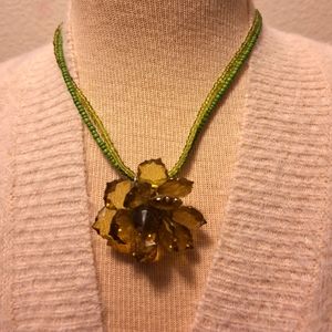 Flower necklace